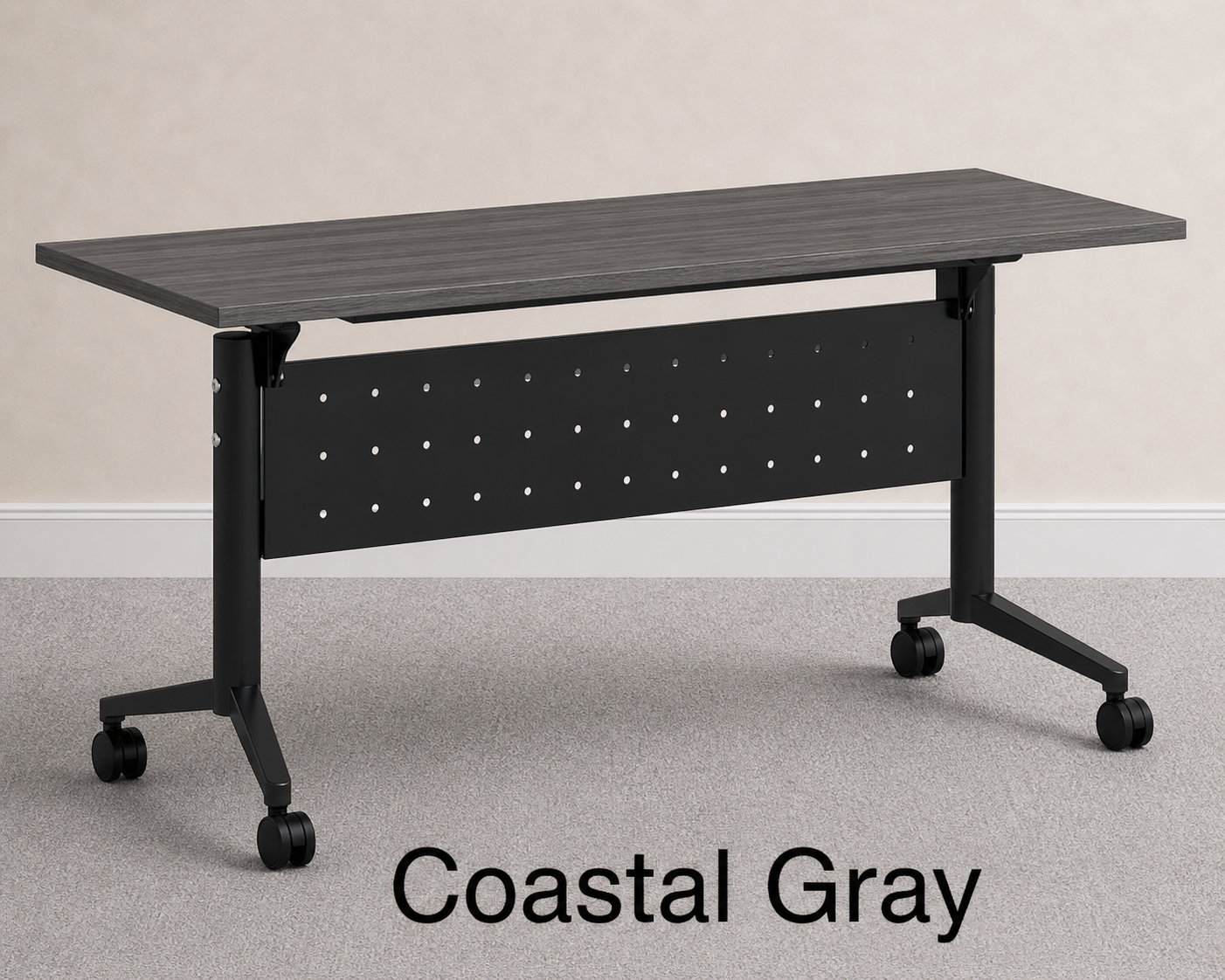 Flip Top Nesting Table with Modesty Panel | Choice Office Furniture