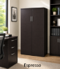 Picture of Tall Office Storage Cabinet with Locking Doors and Adjustable Shelves