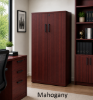 Picture of Tall Office Storage Cabinet with Locking Doors and Adjustable Shelves