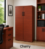 Picture of Tall Office Storage Cabinet with Locking Doors and Adjustable Shelves