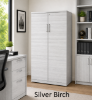 Picture of Tall Office Storage Cabinet with Locking Doors and Adjustable Shelves