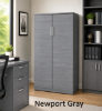 Picture of Tall Office Storage Cabinet with Locking Doors and Adjustable Shelves