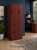 Picture of Executive Wardrobe Storage Cabinet with File Drawers, Shelves and Locking Doors