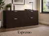 Picture of Double Lateral Filing Cabinet Credenza with Locking Drawers