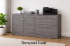 Picture of Lateral File Storage Cabinet Credenza with Locking Drawers and Adjustable Shelf