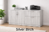 Picture of Lateral File Storage Cabinet Credenza with Locking Drawers and Adjustable Shelf