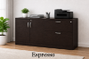 Picture of Lateral File Storage Cabinet Credenza with Locking Drawers and Adjustable Shelf