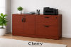 Picture of Lateral File Storage Cabinet Credenza with Locking Drawers and Adjustable Shelf
