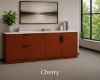 Picture of Lateral File Storage Cabinet Credenza with Locking Drawers and Door Storage