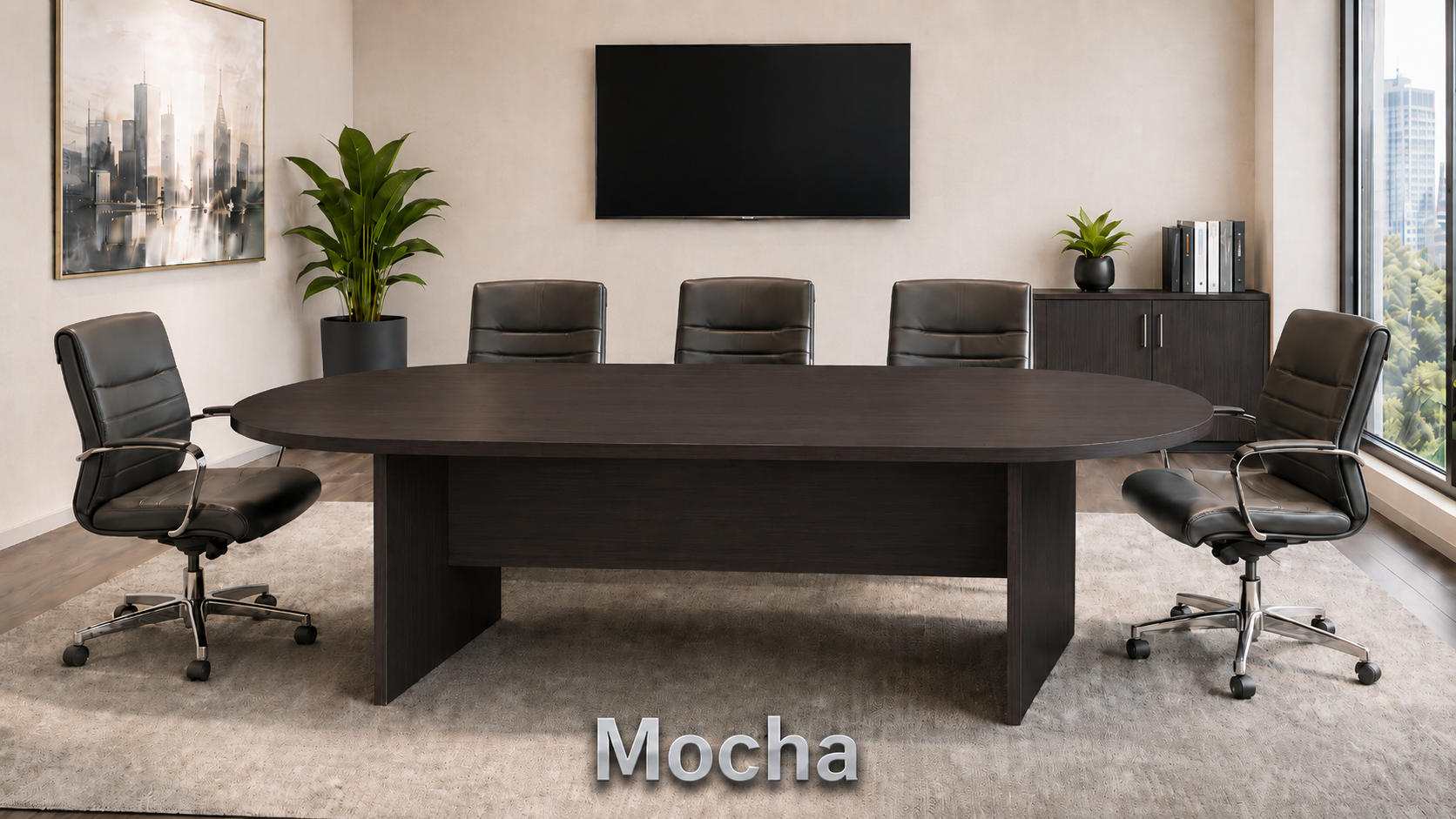 Racetrack Conference Table for Office | Choice Office Furniture