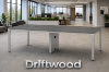 Picture of 8 Ft Conference Table with Metal Legs and Built In Cable Management
