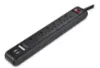 Picture of Under Desk Power Strip with USB, 6 AC Outlets & 8 ft. Cord
