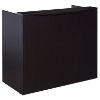 Picture of Small Reception Desk with Transaction Counter & Storage Options-Mocha