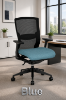 Picture of Green Ergonomic Mesh Office Chair with Adjustable Arms and Lumbar Support 