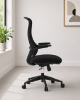 Picture of Ergonomic High Back Office Chair with Headrest, Mesh Back and 4D Arms  