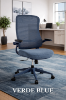 Picture of Ergonomic High Back Office Chair with Headrest, Mesh Back and 4D Arms 