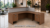 Picture of Modern L Shaped Reception Desk with Transaction Counter