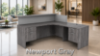 Picture of Modern L Shaped Reception Desk with Transaction Counter