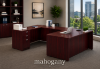 Picture of U-Shaped Desk with Storage, Reversible Bridge & Cable Management