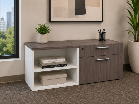 2 Drawer Lateral File Cabinet for Office Storage | Choice Office Furniture