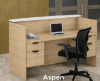 Picture of Reception Desk with Locking Drawers