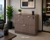 Picture of 4 Drawer Combo Lateral Filing Cabinet – Commerce Laminate-Mahogany
