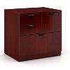 Picture of 4 Drawer Combo Lateral Filing Cabinet – Commerce Laminate-Mahogany