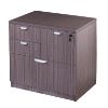 Picture of 4 Drawer Combo Lateral Filing Cabinet – Commerce Laminate-Mocha