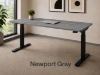 electric standing desk with memory handset