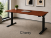 electric standing desk with memory handset