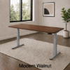 height adjustable office desk with laminate top