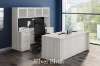 Picture of Executive Desk with Credenza and Hutch Set 