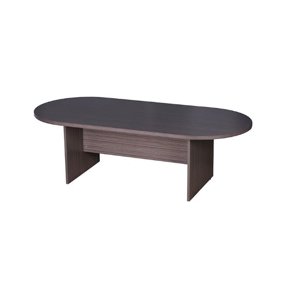 Picture of Boardroom Racetrack Conference Table-Driftwood