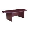 Picture of Boardroom Racetrack Conference Table-Driftwood