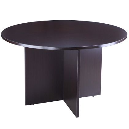Picture of 48" Executive Round Conference Table for Small Meetings and Office Collaboration