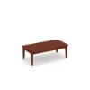 Picture of Modern Laminate Coffee Table with Wood Base | Commercial Lobby & Office Table