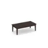Picture of Modern Laminate Coffee Table with Wood Base | Commercial Lobby & Office Table