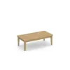 Picture of Modern Laminate Coffee Table with Wood Base | Commercial Lobby & Office Table