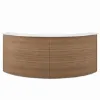 modern curved front desk for office reception
