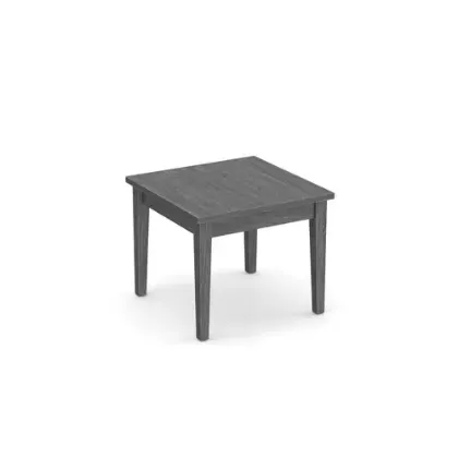 Picture of Modern Laminate End Table with Solid Wood Base | Office & Lobby Side Table