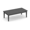 Picture of Modern Laminate Coffee Table with Wood Base | Commercial Lobby & Office Table