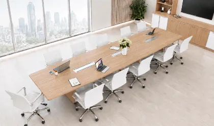 boat shaped conference table