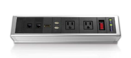 Picture of Conference Table Power Module with USB & AC Charging Ports