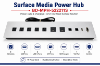 Picture of Media Power Hub with USB-C, HDMI & AC Outlets for Corp Design Conference Tables