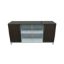 Picture of Office Storage Cabinet Credenza with Doors and Open Shelves