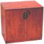 Picture of Office Storage Cabinet with Locking Doors and Adjustable Shelf-Cherry