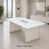 conference table with glass top