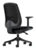 Picture of Mesh Back Office Chair with Adjustable Lumbar Support and Arms