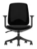 Picture of Mesh Back Office Chair with Adjustable Lumbar Support and Arms