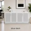 	office storage credenza with glass doors